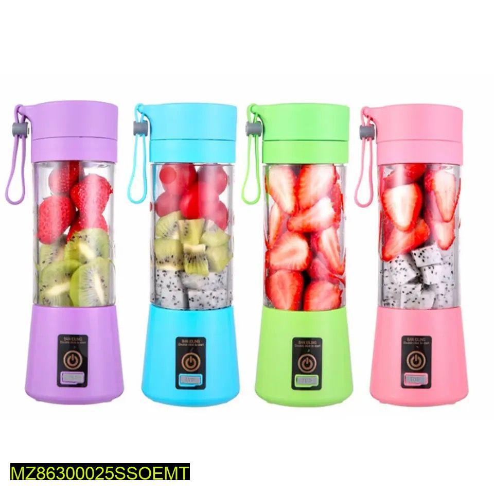 Mini Rechargeable Electric Juicer Blender , 380 Ml