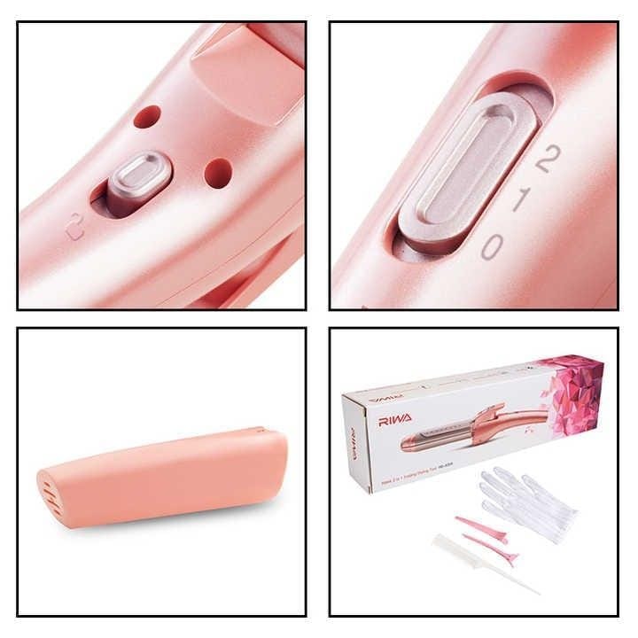 2 in 1 Smooth Hair Curler &amp; Straightener - RB8309