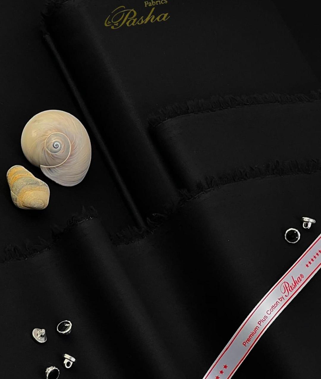 Men’s Unstitched Cotton Plain Suit